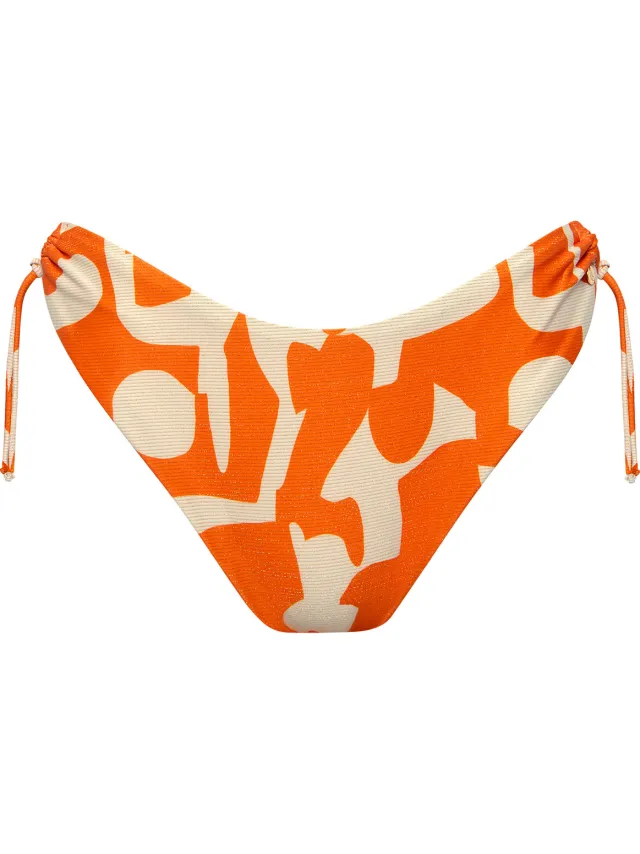 Lisca Aswan bikinibroekje oranje