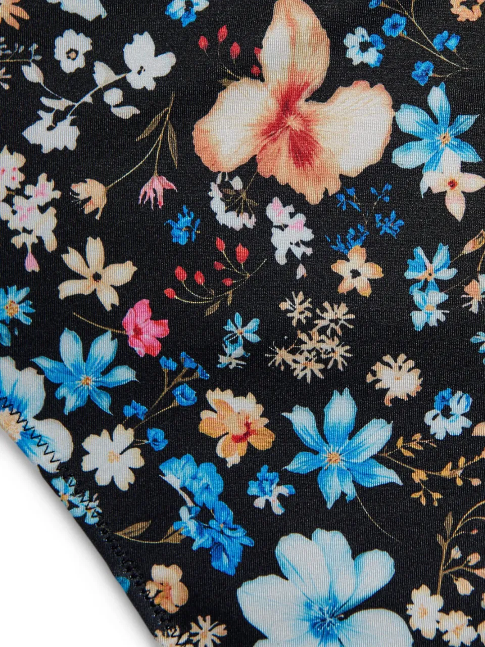 Zizzi high waist brazilian bikinibroekje CAANNE zwart/multi, foto 4