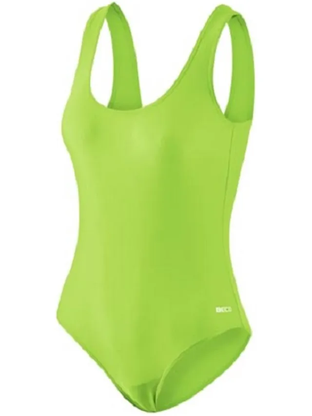 Beco Zwempak U-rug Dames - Polyamide - Lime