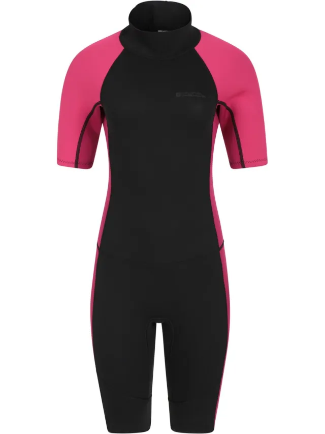 Mountain Warehouse Dames/Dames Kort Wetsuit (Zwart)