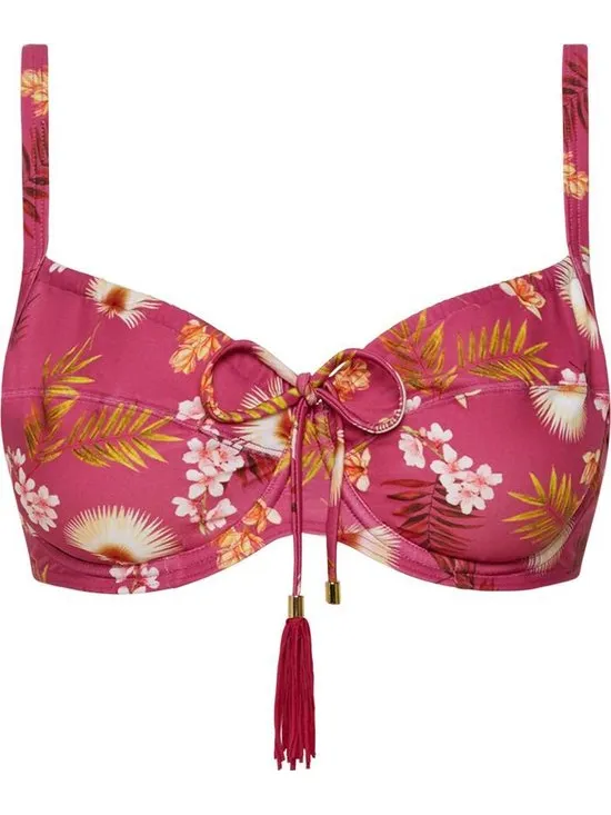Cyell Maat 36D WILD ORCHID Bikinitop Beugel Niet Voorgevormd Dames Multi