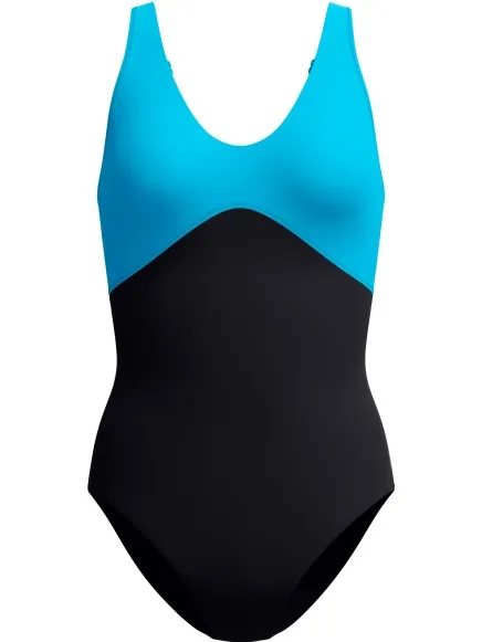 Speedo Women's Sculpture Butterfly Back One Piece - Badpak, zwart