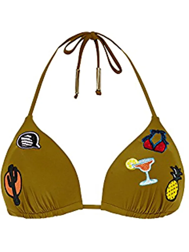 Beachlife Bikinitopje - Maat 40 (L) Bruin