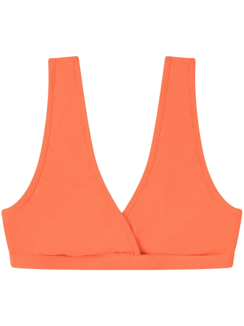 MATONA dames vegan Bikinitop Coral Donkeroranje, foto 2