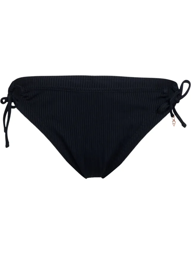 Brunotti Nolestina-Rib - Bikini Broekje Zwart - Dames - Regular Fit - 34 Black