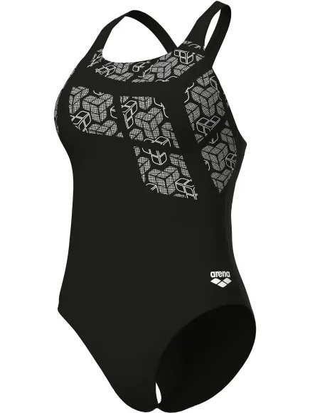 Arena Kikko Swimsuit Swim Pro Back badpak zwart