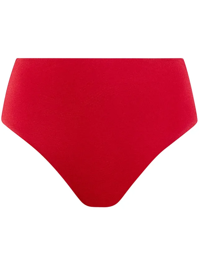 Lisca PORTOFINO hoog uitgesneden bikinibroekje rood