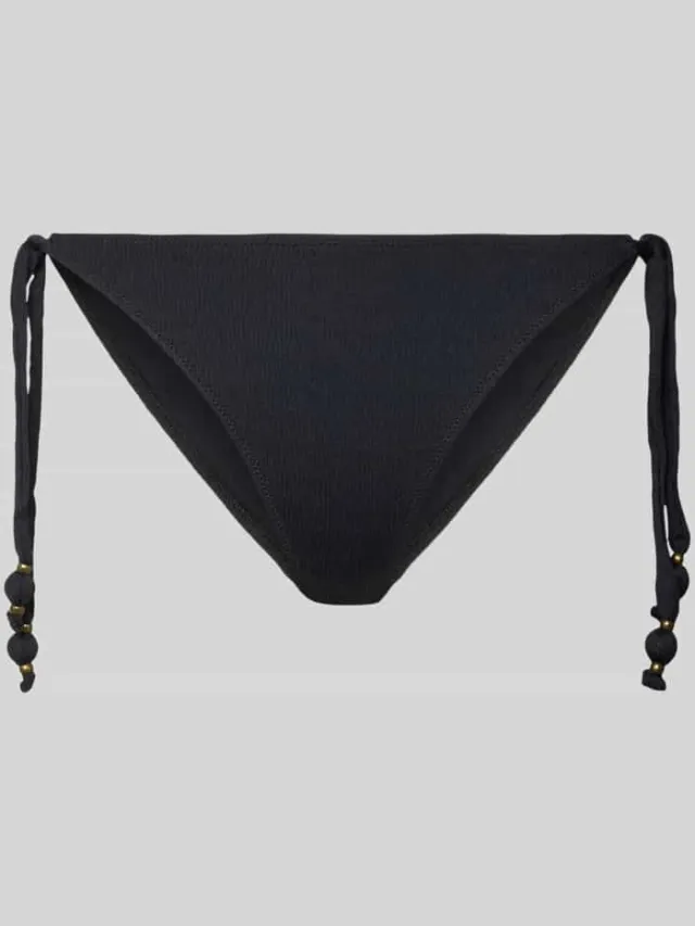 banana moon Bikinibroekje met labeldetail model 'MASSA' Zwart