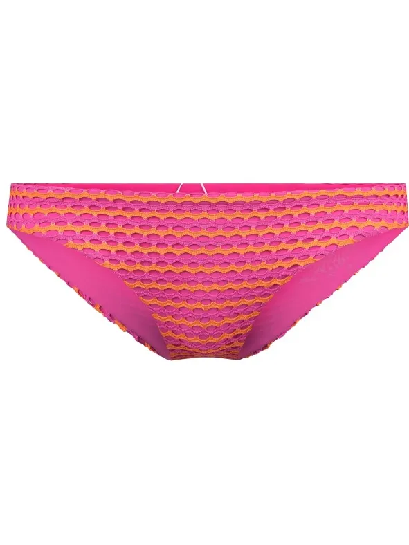 Seafolly Women's Mesh Effect Hipster Pant - Bikinibroekje, roze