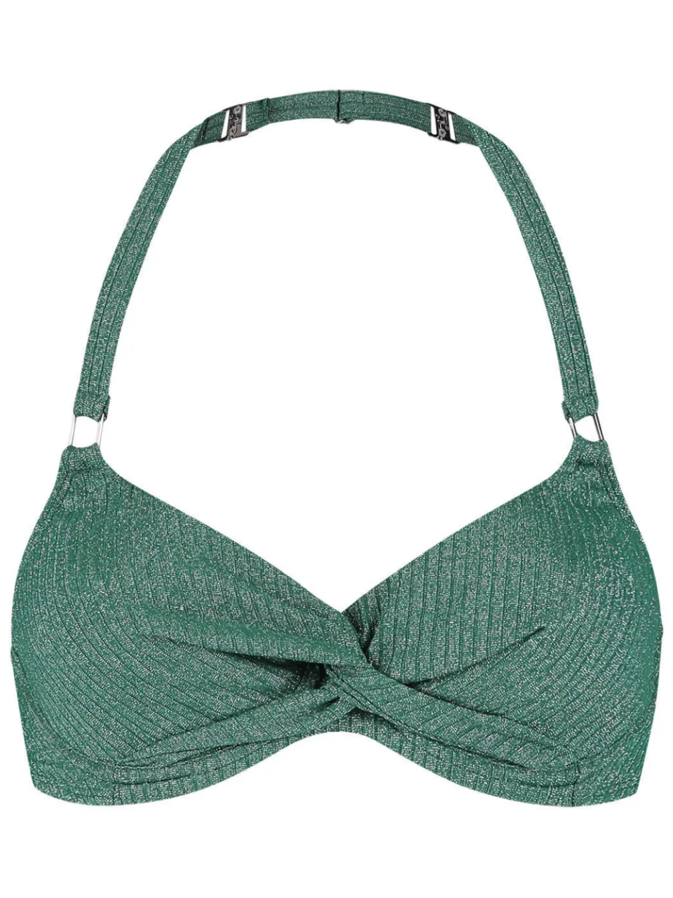 Beachlife niet-voorgevormde halter bikinitop groen, foto 3