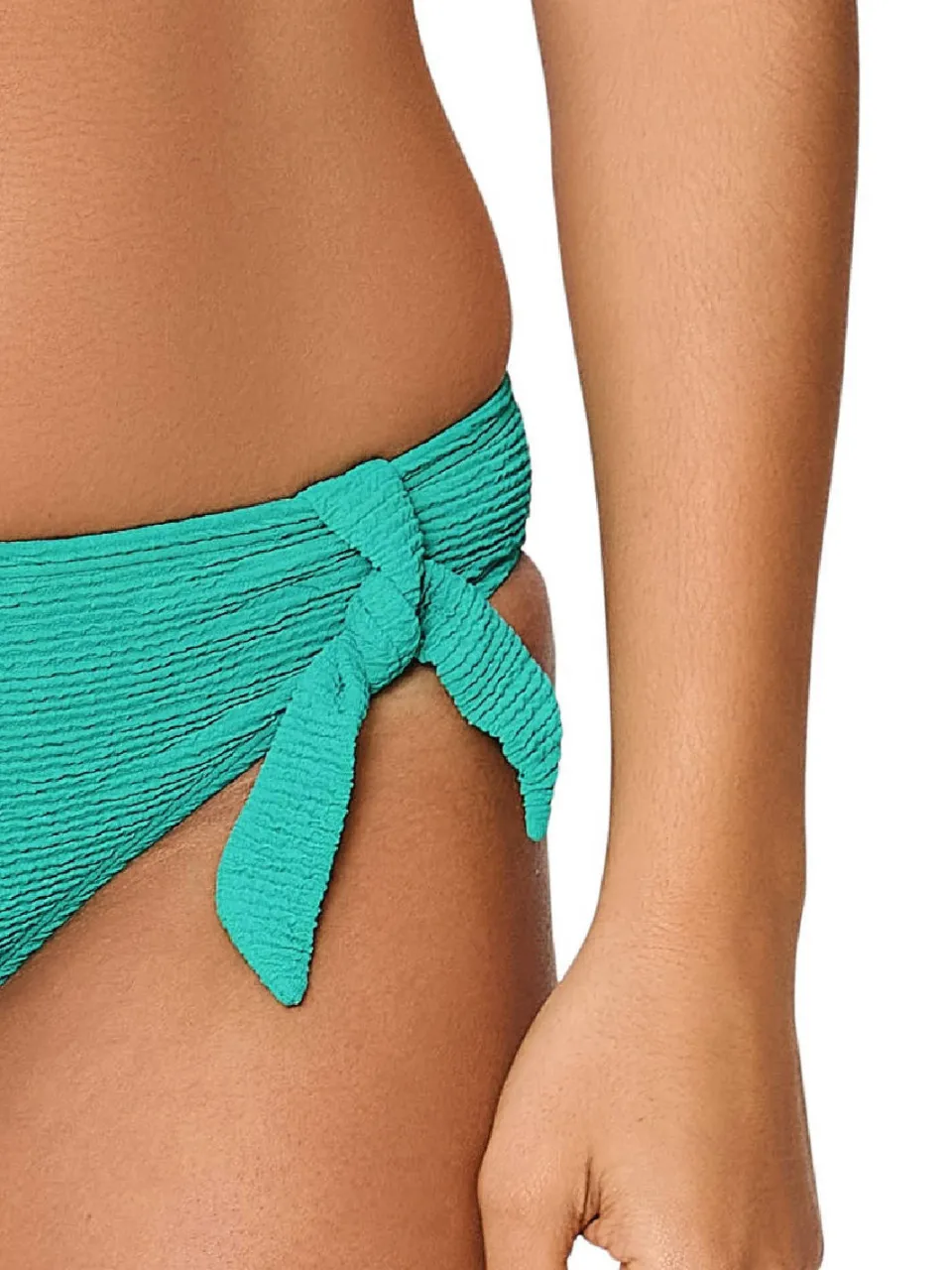 Lingadore bikinibroekje met textuur groen, foto 2