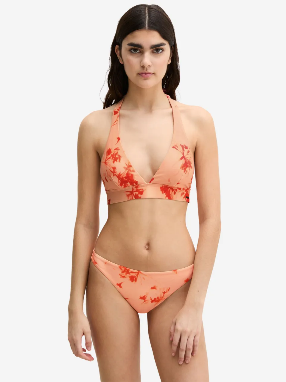 Marc O'Polo Vrouwen Bikini broekjes Firecracker Floral Oranje