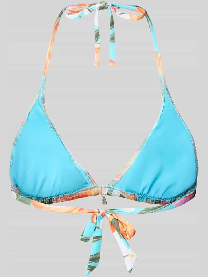 banana moon Bikinitop in all-over look model 'CRICO MOOREA' aquablauw, foto 2