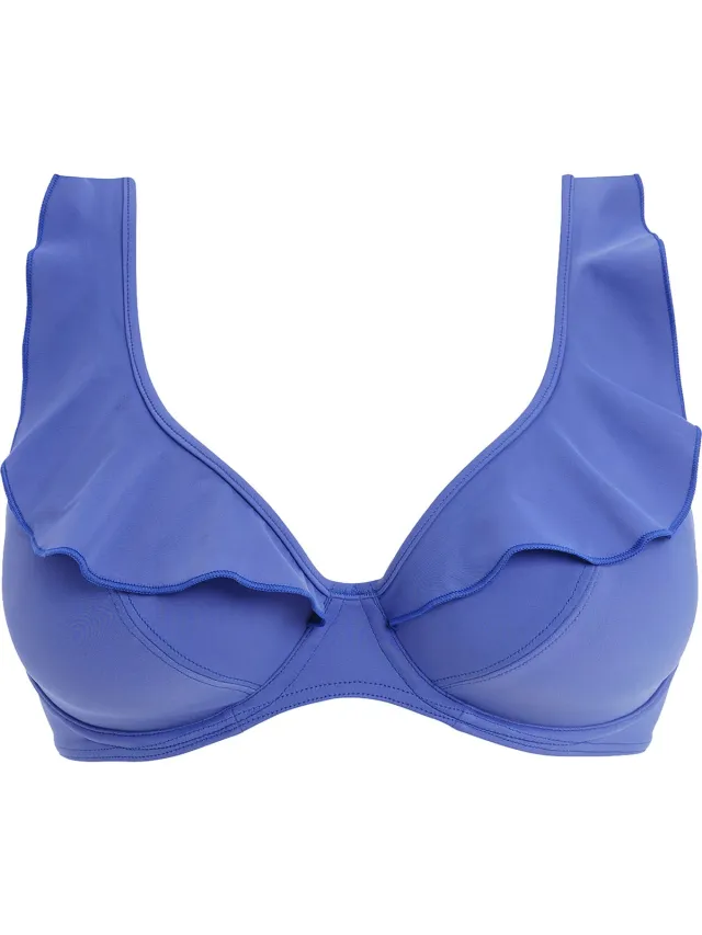 Freya Jewel Cove UW High Apex Bikini Top Dames Bikinitopje - Maat 75G (EU) zwart