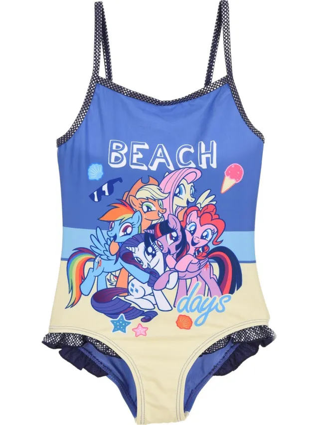 My Little Pony Badpak - Beach Days Blue - MLP badpak Blauw