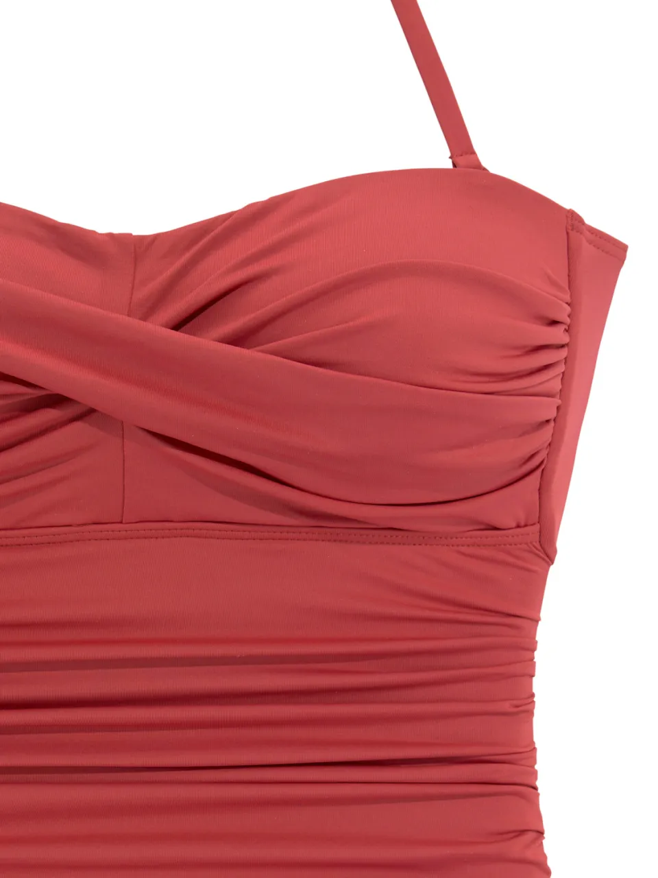 bandeau badpak roestrood, foto 3