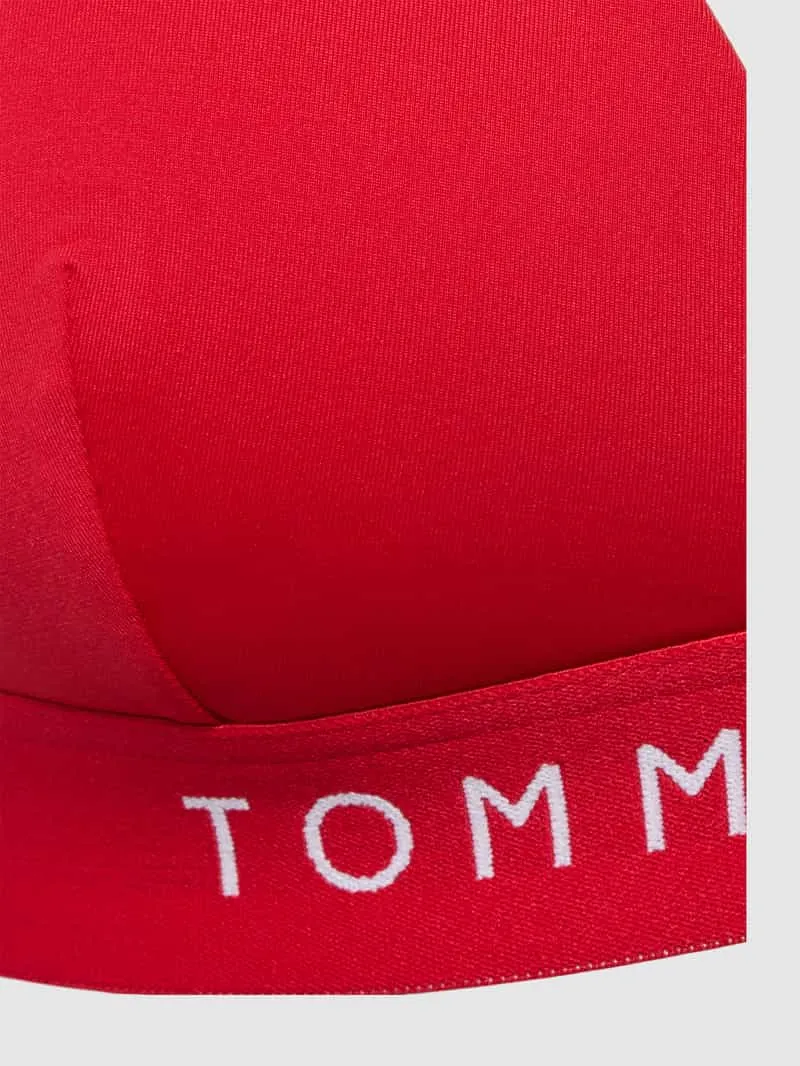 Tommy Hilfiger Bikinitop met halter model 'ORIGINAL' rood, foto 3
