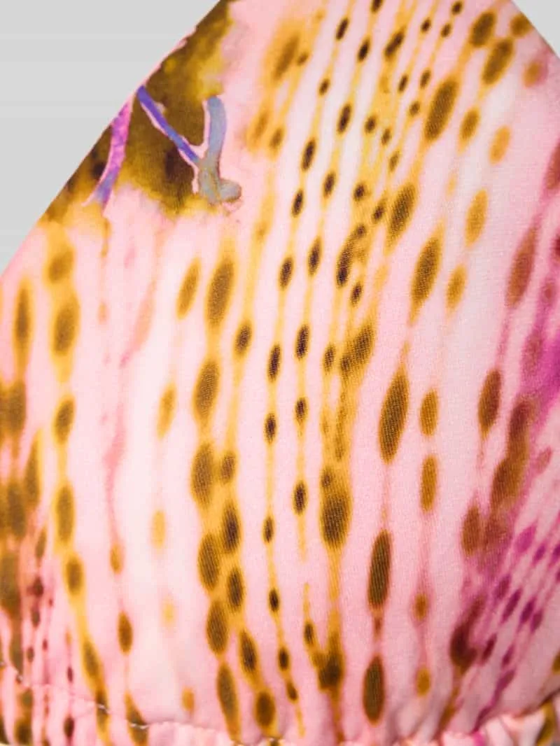 Guess Bikinitop met logodetail model 'Ines' roze, foto 3