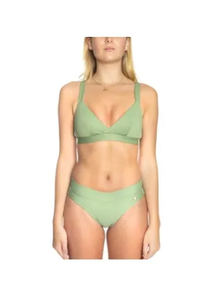 Sunseeker Rustic Sweetheart Bikini Bralette Groen,Blauw