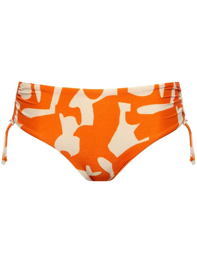 Lisca Aswan bikinibroekje oranje