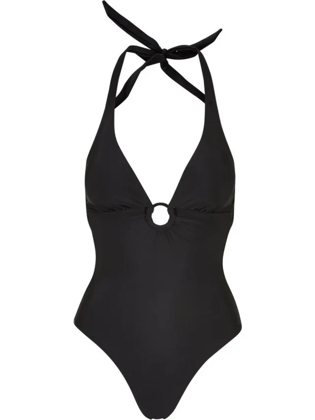 Urban Classics Recycled Neckholder Badpak - L - Zwart