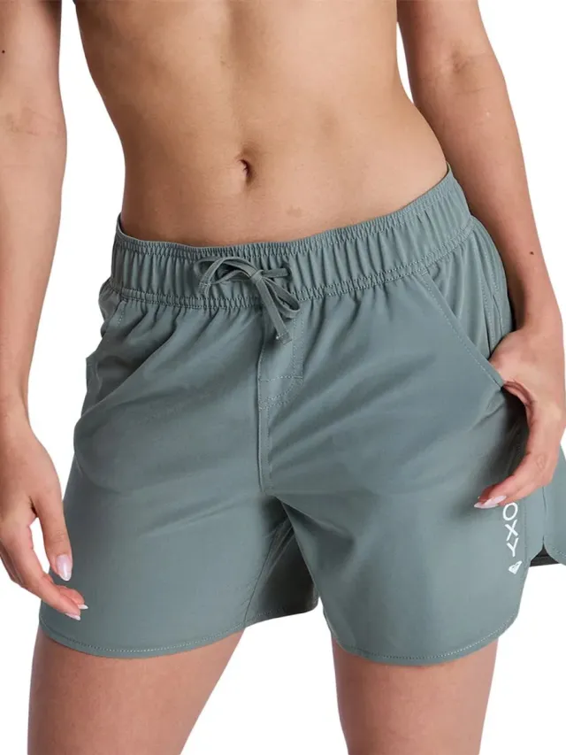 Roxy Wave 5´´ Zwembroek Grijs XS Vrouw