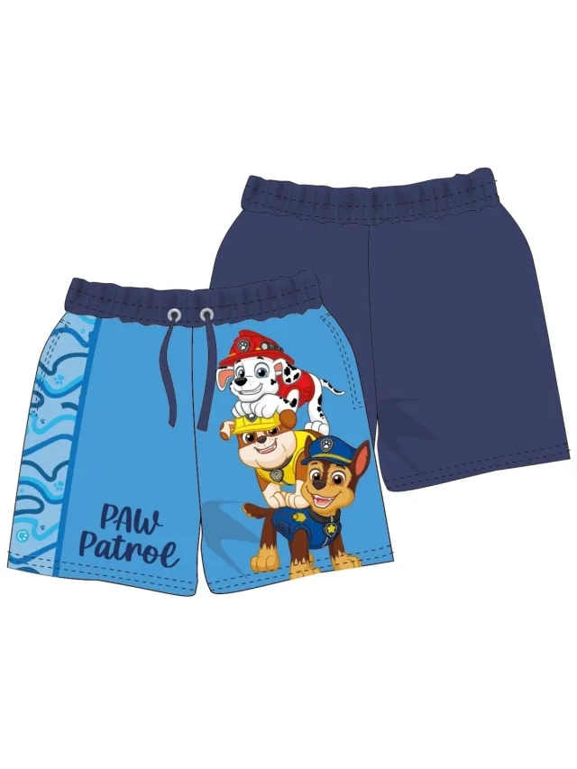 PAW Patrol Zwembroek / Zwemshort - Blauw - Maat 122/128 (7/8 jaar)