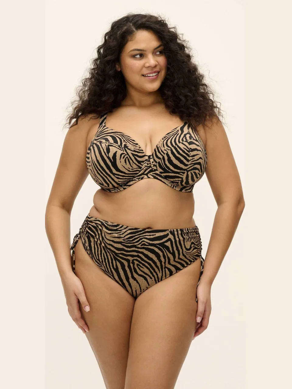 Elomi Tortoli Bay bikinitop met beugel bruin/zwart, foto 5