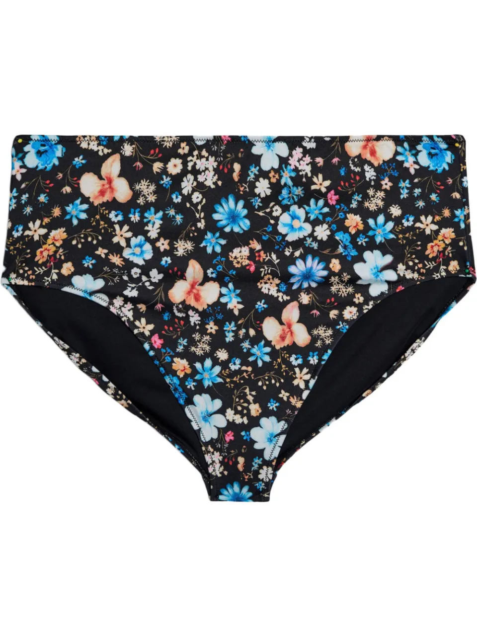 Zizzi high waist bikinibroekje CAANNE zwart/multi, foto 2