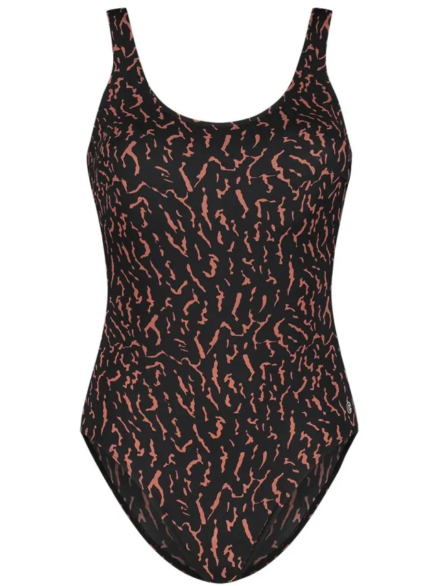 Ten Cate badpak prothesis animal stripe black voor Dames