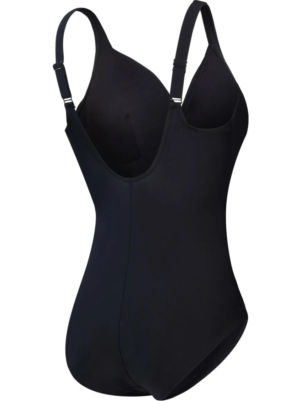 Speedo Cross Knot shaping badpak zwart, foto 4