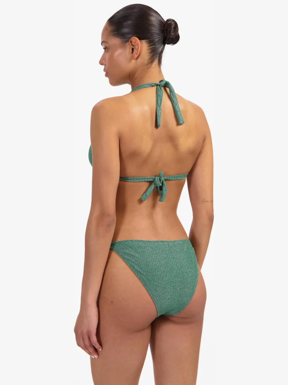 Beachlife voorgevormde triangel bikinitop groen, foto 3