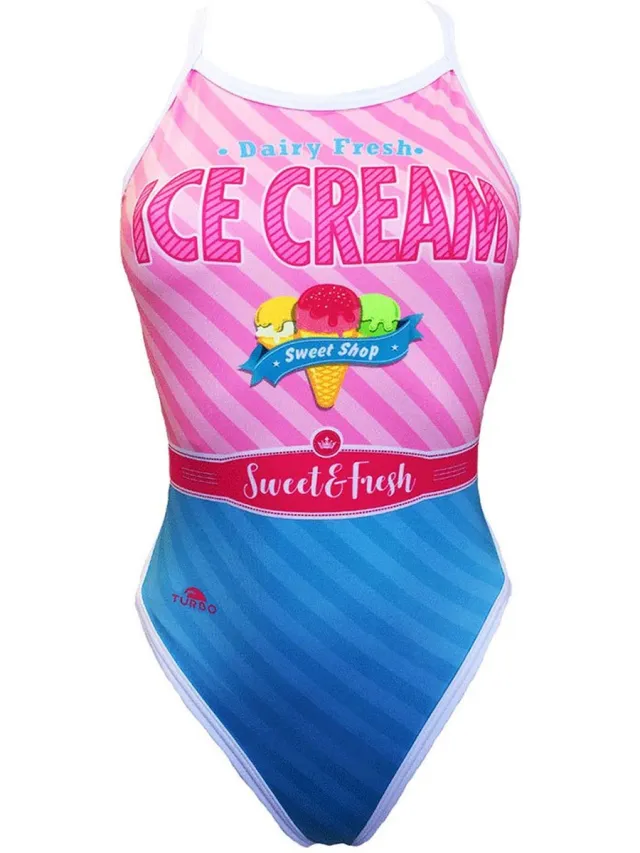 Turbo Revolution Sweet&fresh Zwemkleding Blauw,Roze 7-8 Years Meisje Pink