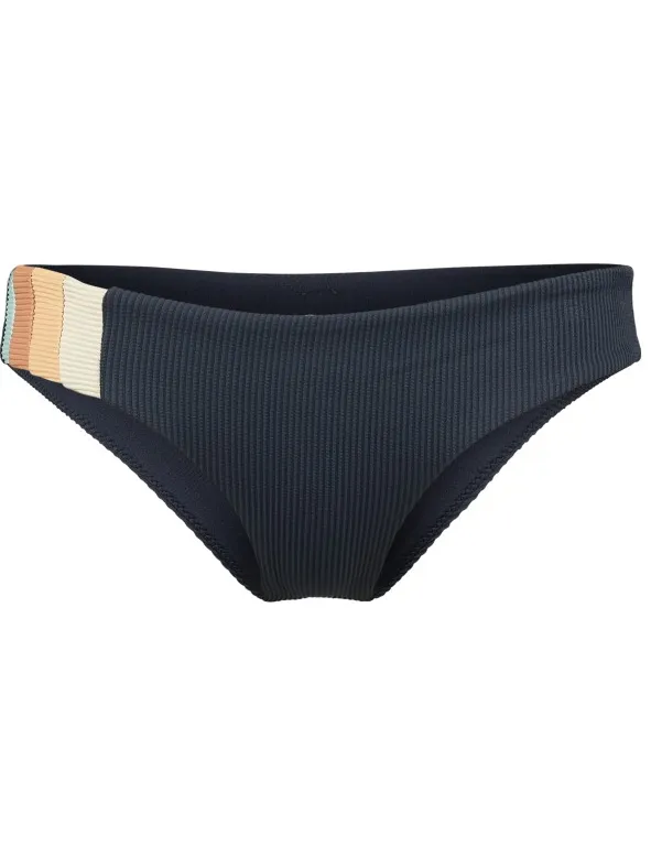 Rip Curl Women's Block Party Spliced Cheeky Hip - Bikinibroekje, blauw
