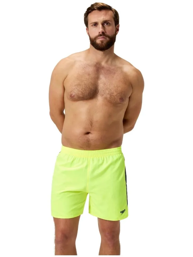 Speedo zwembroek Hyperboom Splice 16 inch - Hyper Yellow - XLarge. Meerkleurig