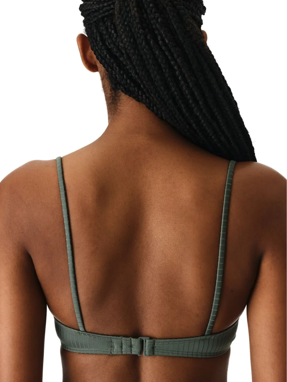 Penti Paige Bikini-top met textuur en beugels groen, foto 2