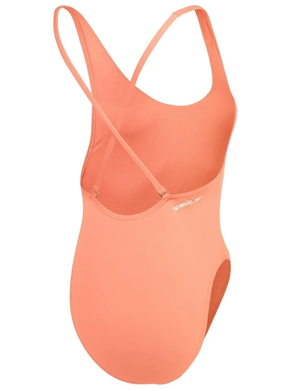 Speedo Dames/dames stevig ééndelig zwempak (Perzik)