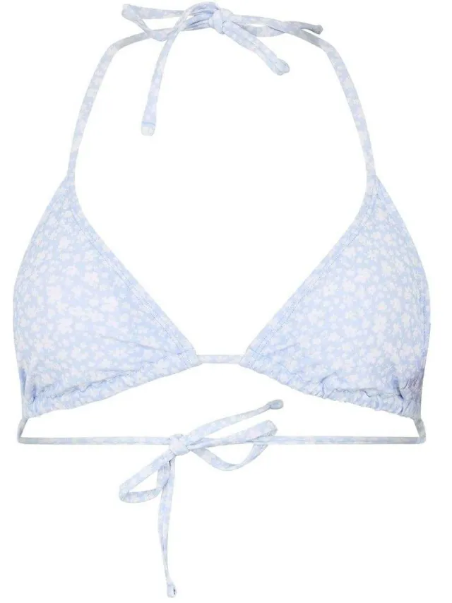 Jack Wills Vrouwen/dames Driehoek Bikinitop (Blauw), foto 2