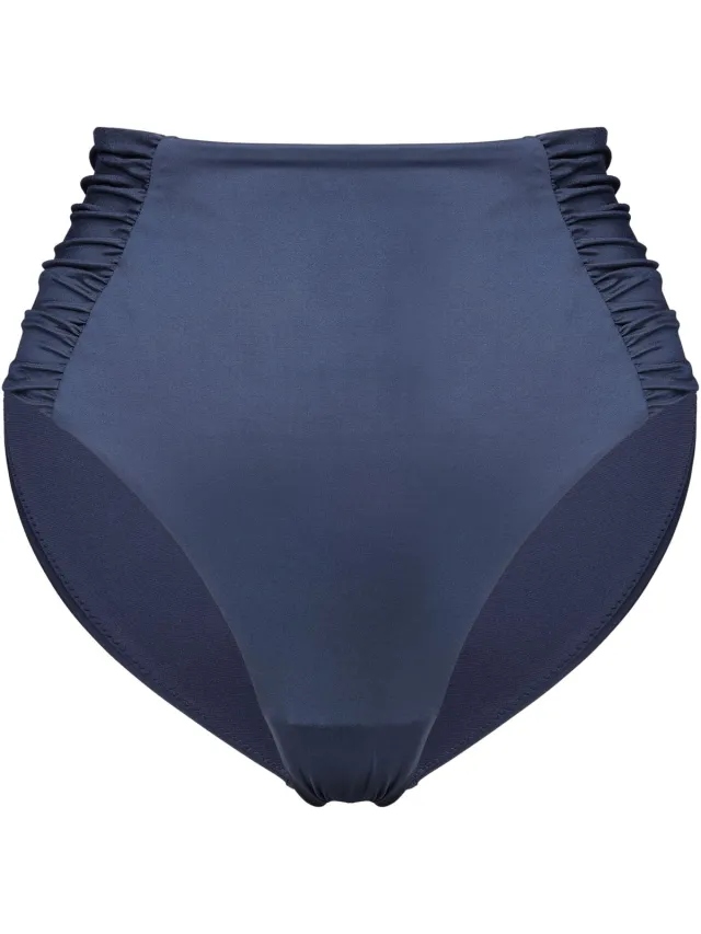 ESOTIQ Antibes - Bikinibroekje - Hoge taille - Buikcorrigerend - Marineblauw