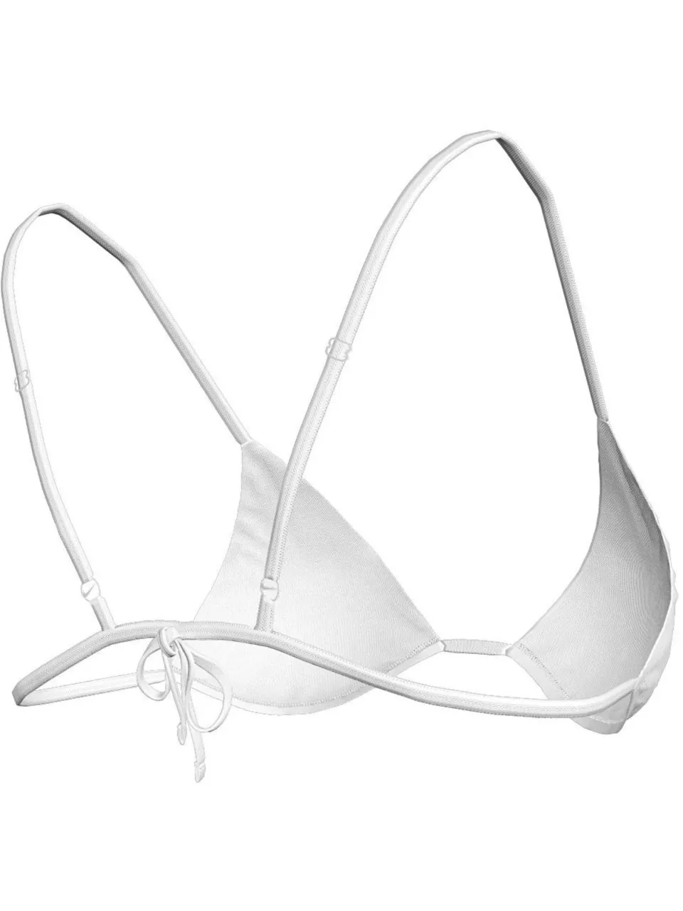 Nike Dames/Dames Logo Bikinitop (Wit), foto 2