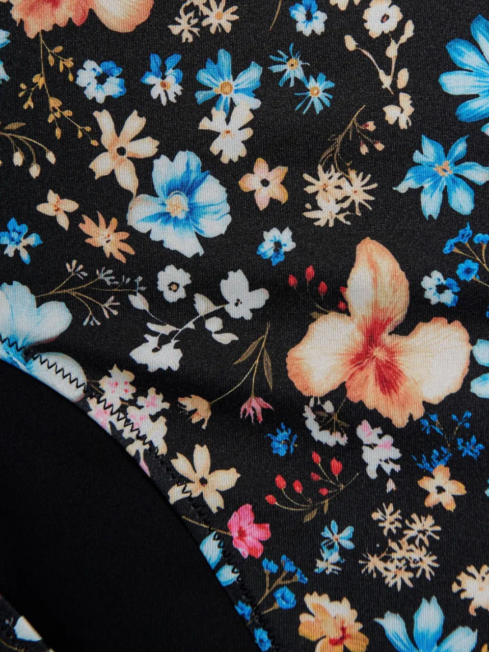 Zizzi high waist bikinibroekje CAANNE zwart/multi, foto 7