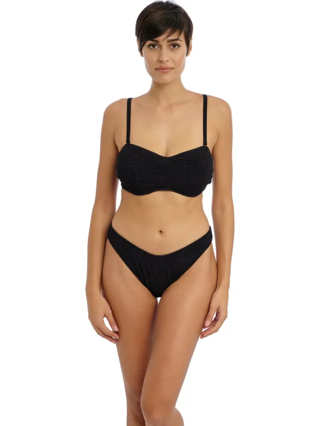 Freya IBIZA WAVES UW BANDEAU BIKINI TOP Dames Bikinitopje - Black - Maat 75F (EU) Zwart
