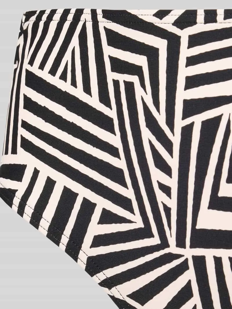 Lascana Bikinibroekje met labeldetail zwart, foto 3