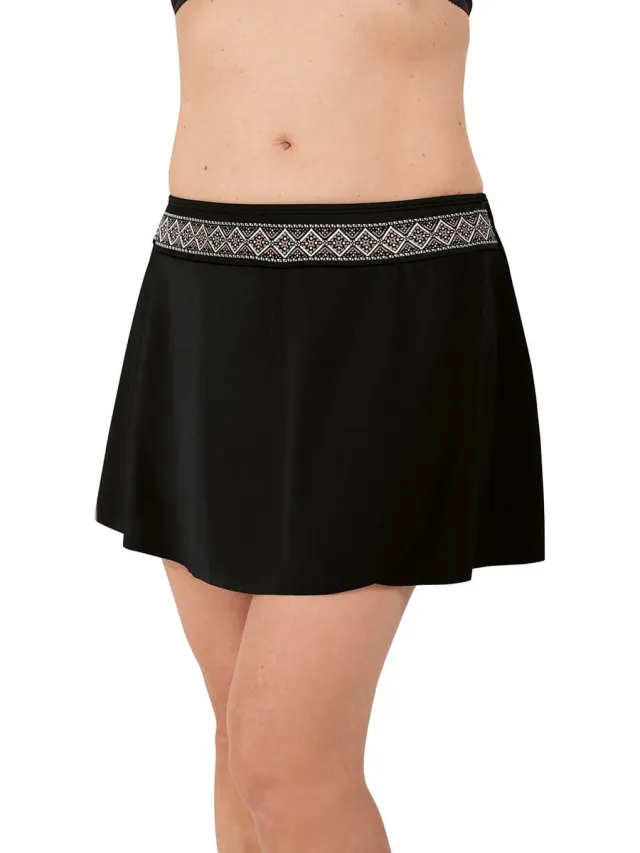 Amoena Mykonos Skirt Mykonos Skirt C0603 C0603 - black/white/beige