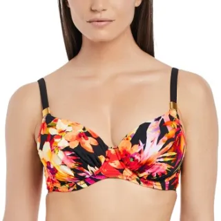 Fantasie Ko Phi Phi Gathered Full Cup Bikini Top * Actie * Versch.kleure/Patroon,Zwart