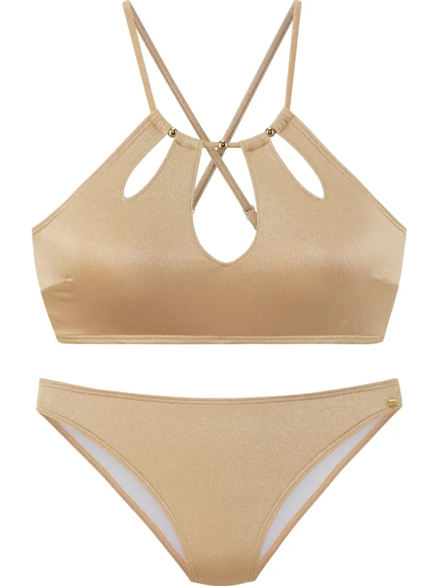bustierbikini goud, foto 2