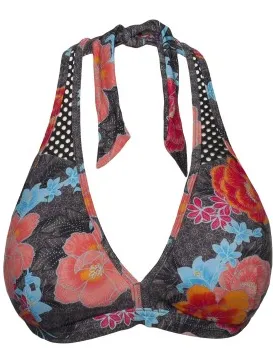 Esprit Peony Beach 2 Padded Halterneck Bikini * Actie * Versch.kleure/Patroon,Bruin