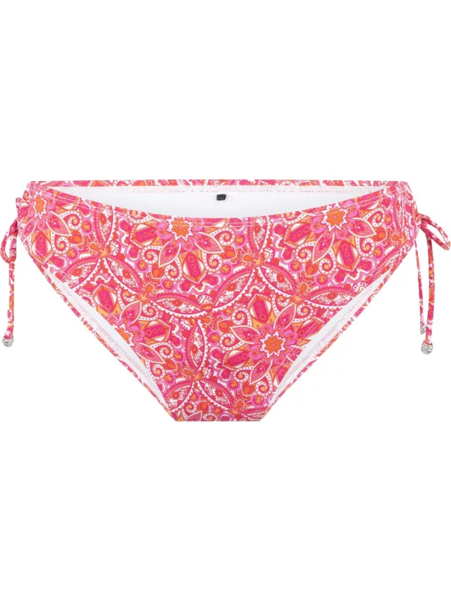 LingaDore Bikini Strikbroekje Hot pink paisley