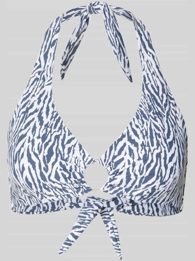 Barts Bikini-bovenstuk met halter model 'Nerissa' Blauw