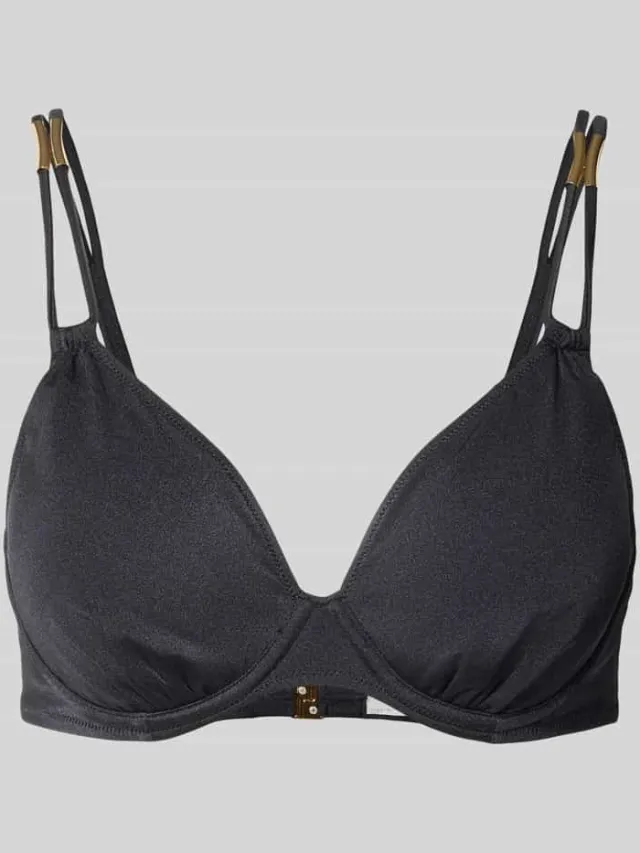 Marie Jo Bikinitop met verstelbare bandjes Zwart